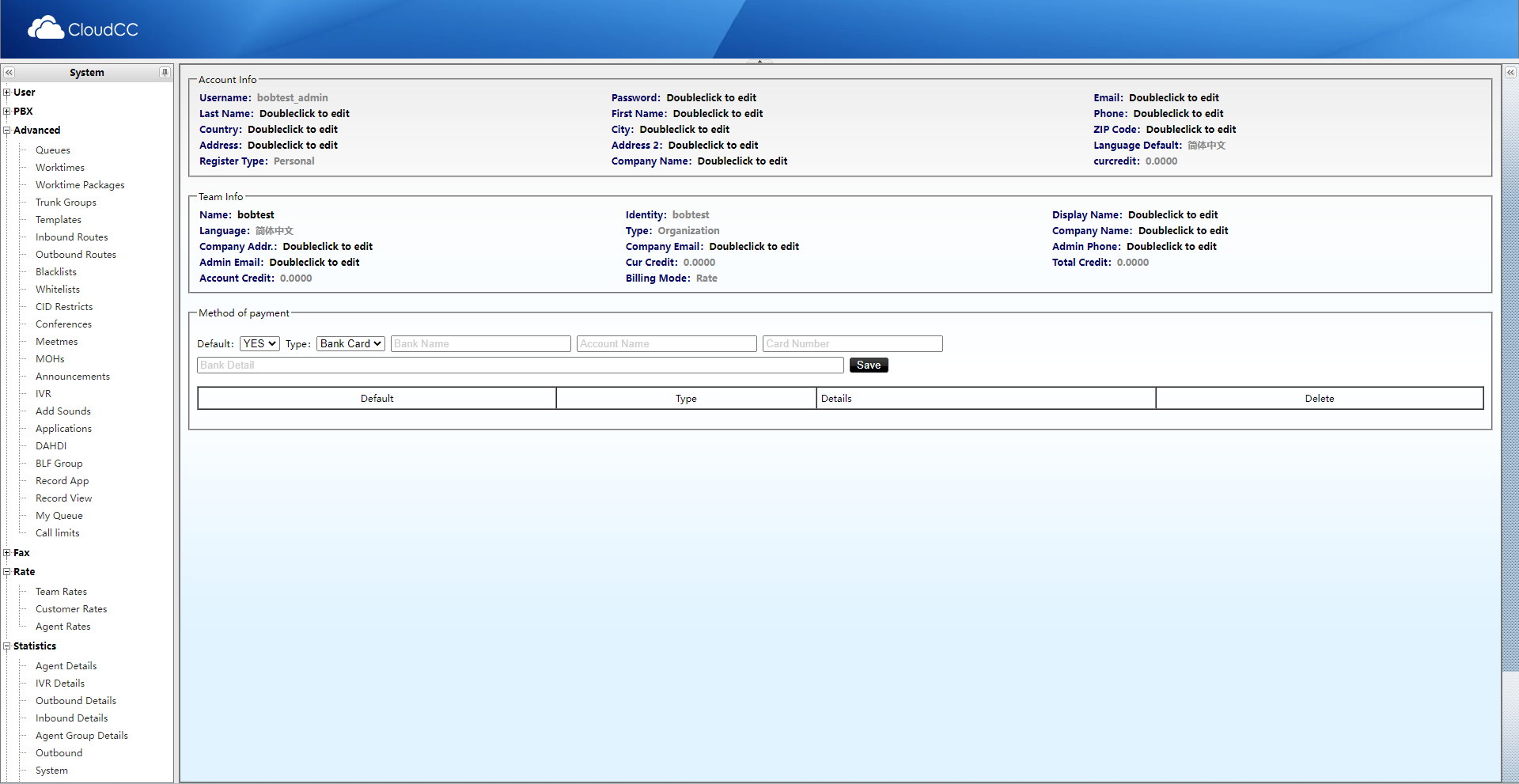 1.OTCloudPBX Platform 1.OTCloudPBX Platform